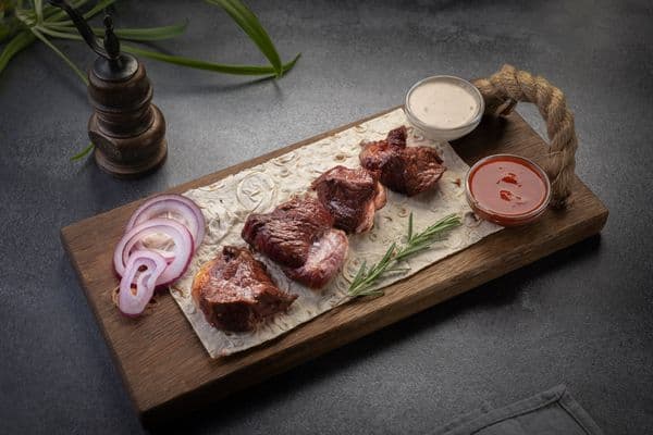 Шашлык из бараньей мякоти