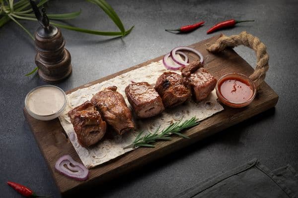 Шашлык из свиной шейки