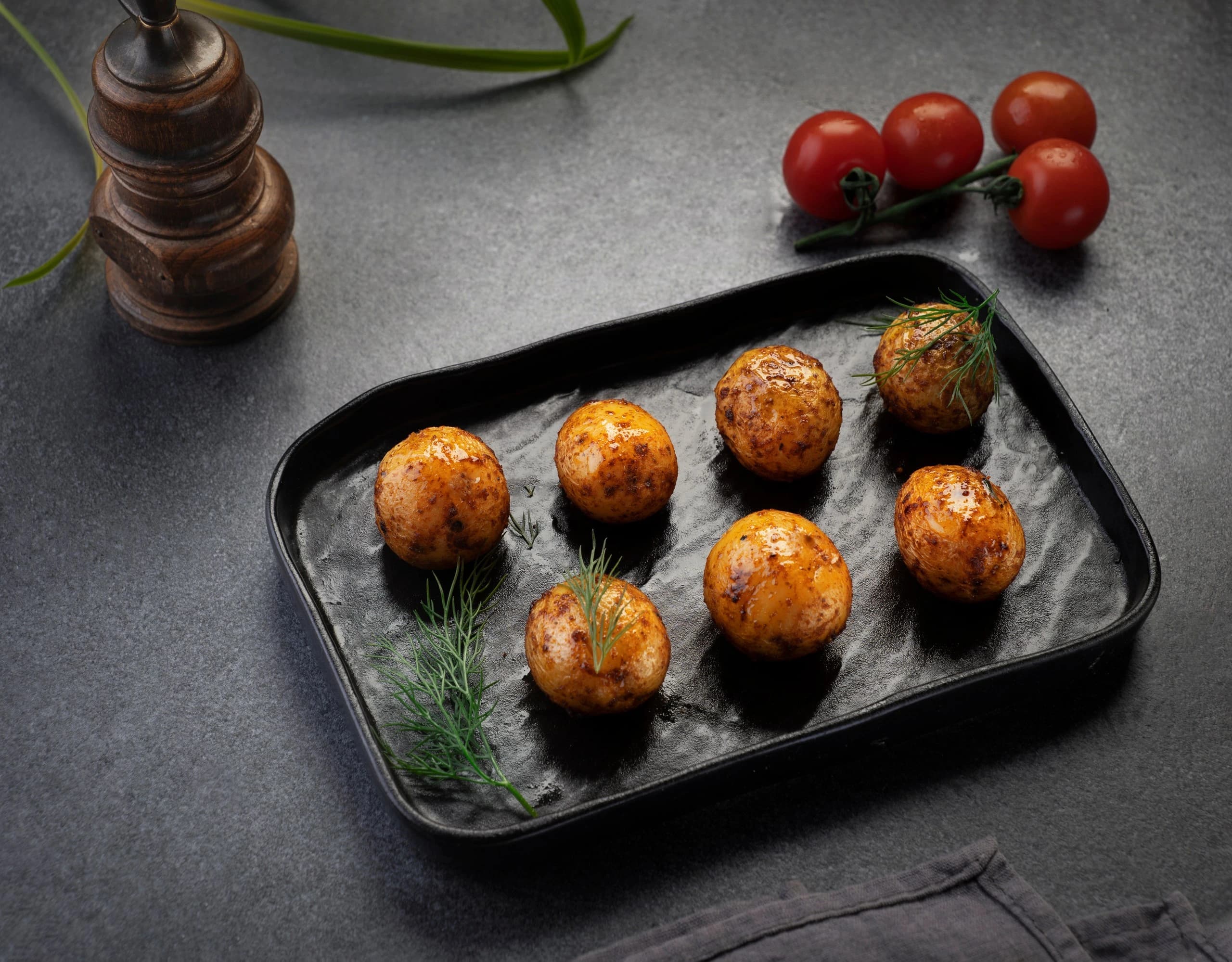 Картофель на углях