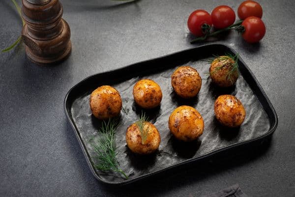 Картофель на углях