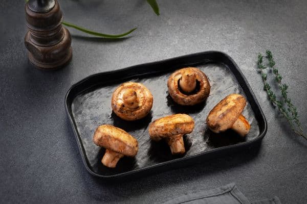 Шампиньоны на углях