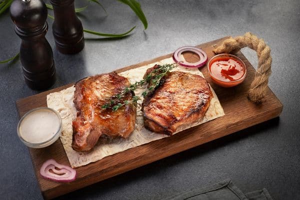 Шашлык из свиной корейки