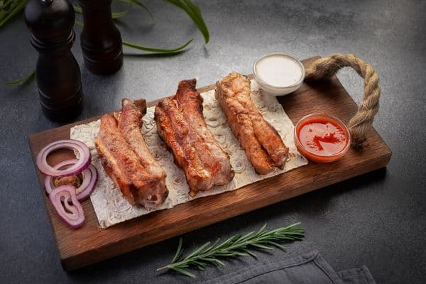 Шашлык из свиных ребрышек