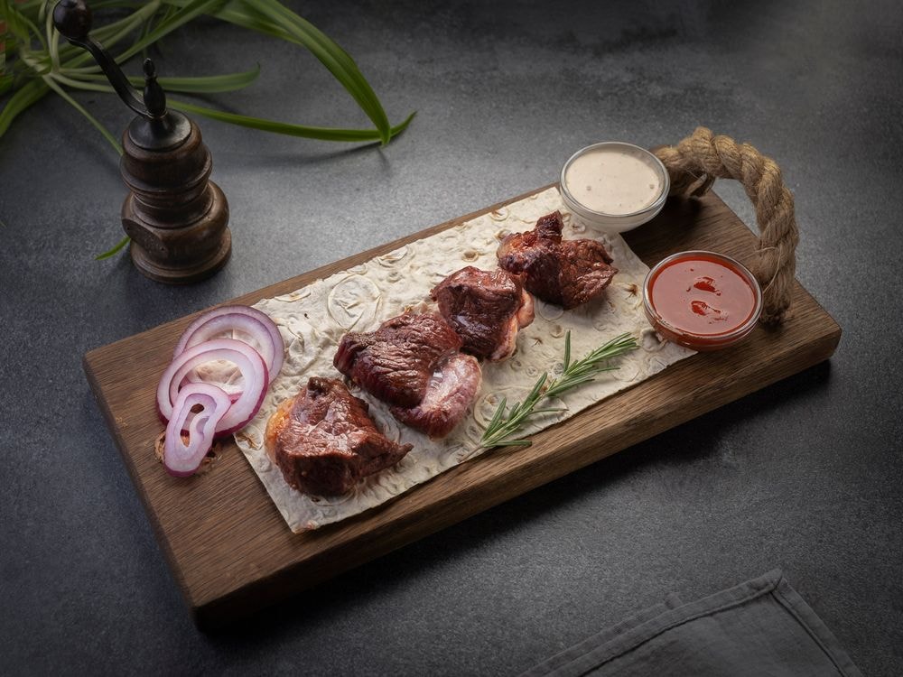 Шашлык из бараньей мякоти