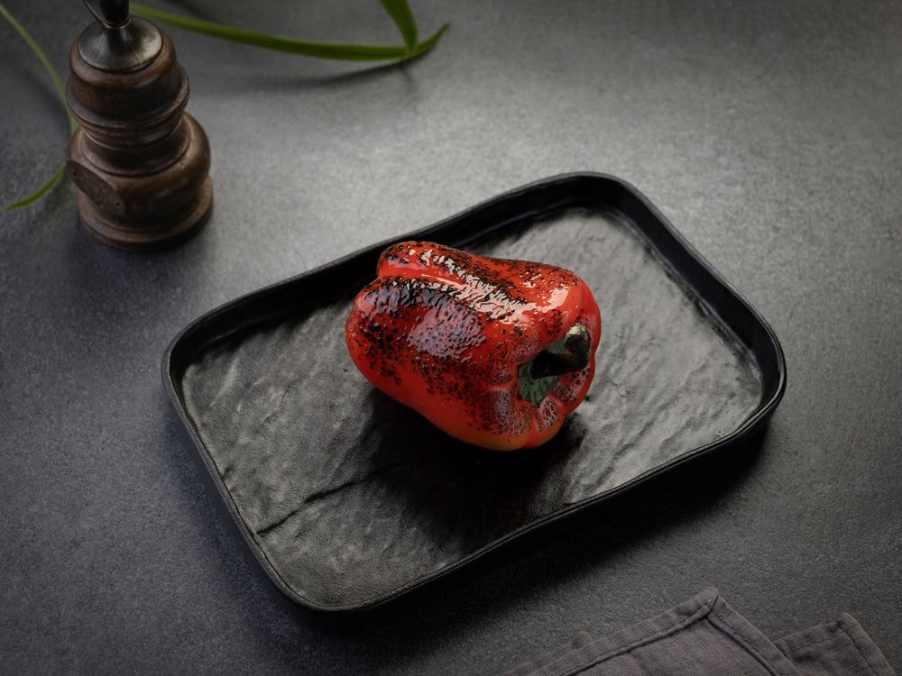 Болгарский перец на углях