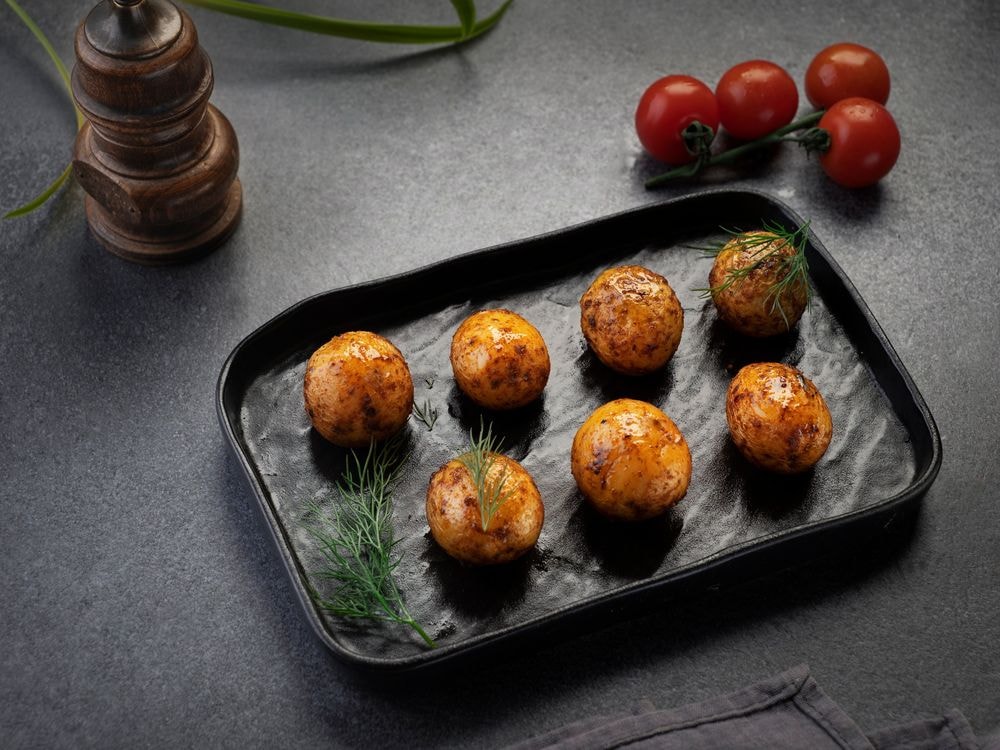 Картофель на углях