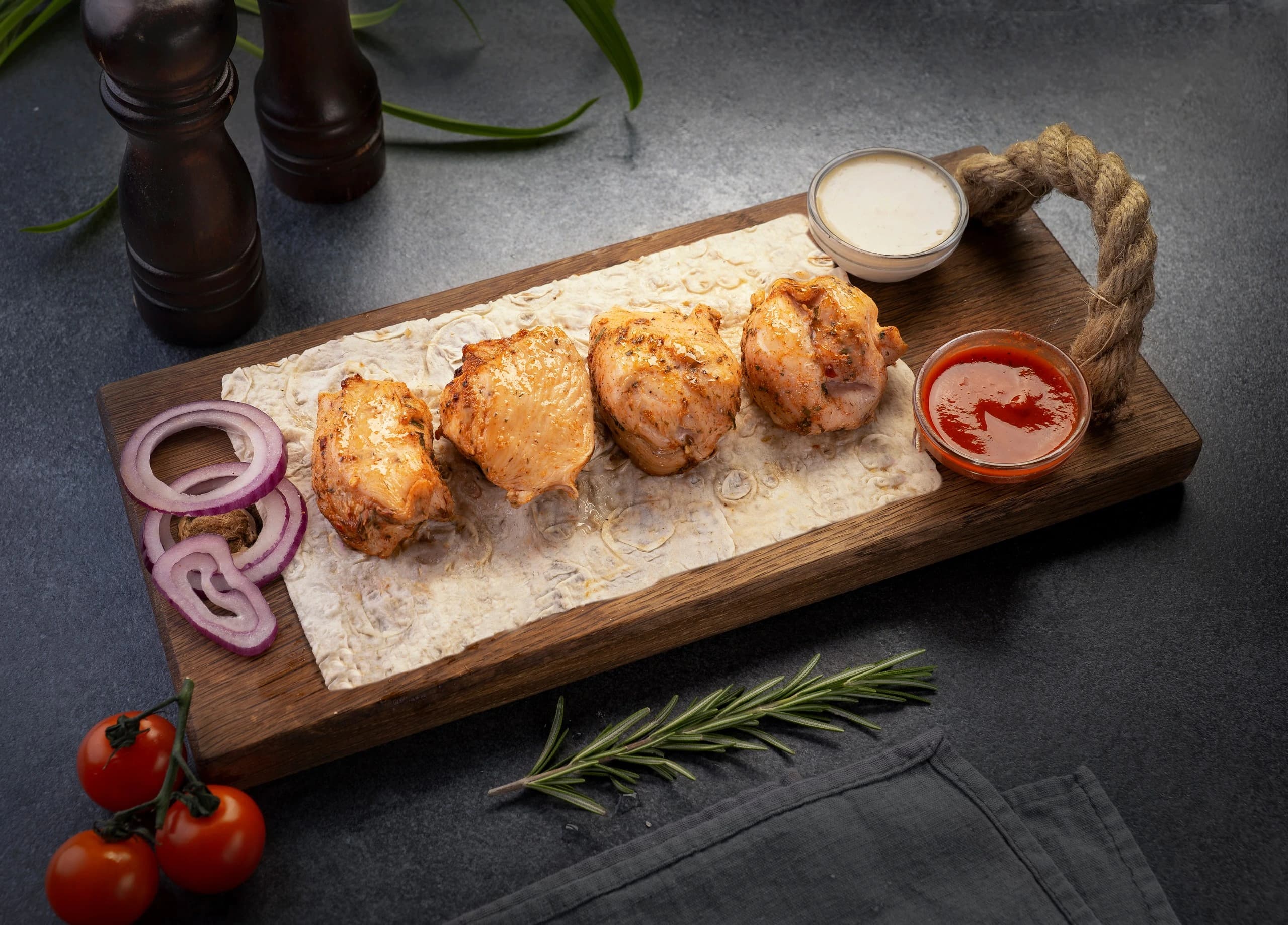 Шашлык из куриной грудки